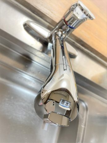 キッチン水栓　工事後