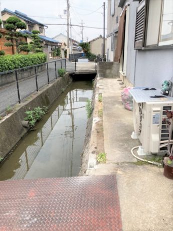 風にも強いフェンス　施工事例