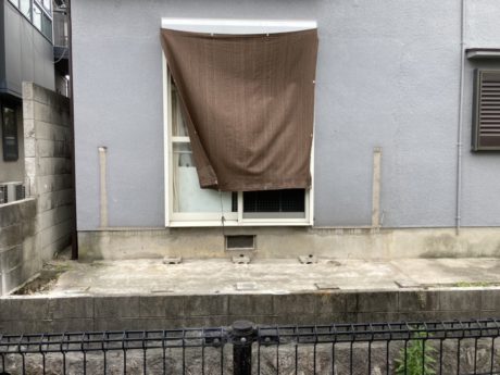 風にも強いフェンス　施工事例