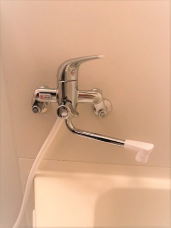 浴室水栓交換｜施工事例