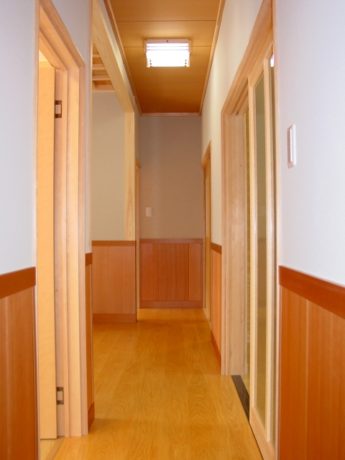 腰壁で快適　ねこのいる生活