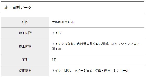 トイレリフォーム・トイレ交換・便器交換・ウォシュレット交換の工事費相場や工事期間＆施工事例