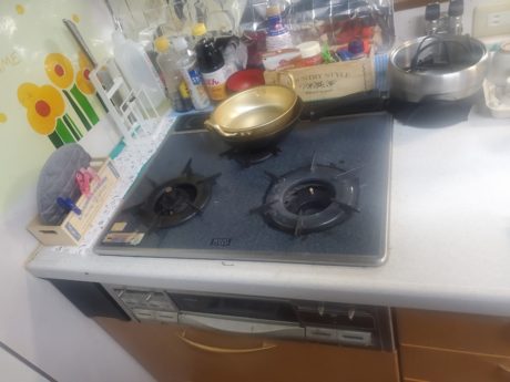 コンロ 工事前