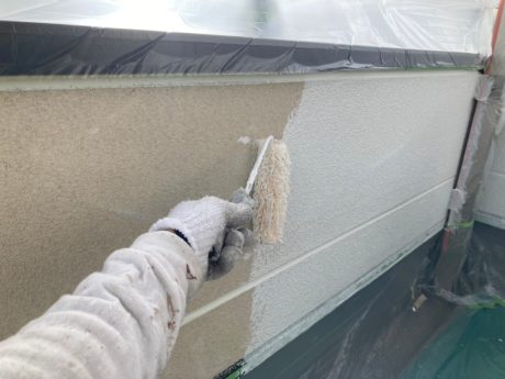 真夏の外壁塗装に